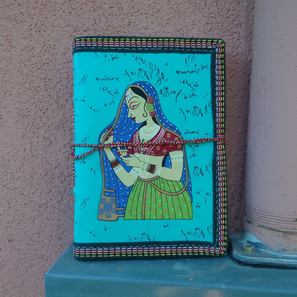 🚭 Recycled Cotton / Khadda Paper Notebook